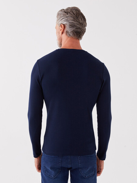 Men's Long Sleeve Crew Neck Sweatshirt - 5