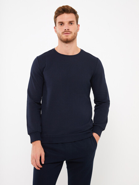 Men's Long Sleeve Crew Neck Sweatshirt - 19