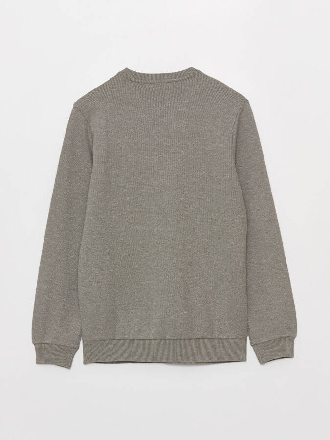 Men's Long Sleeve Crew Neck Sweatshirt - 7