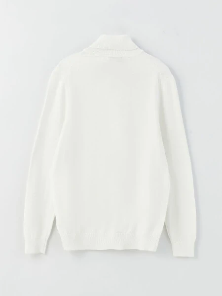 Men's Long Sleeve Fisherman Knit Sweater - 18