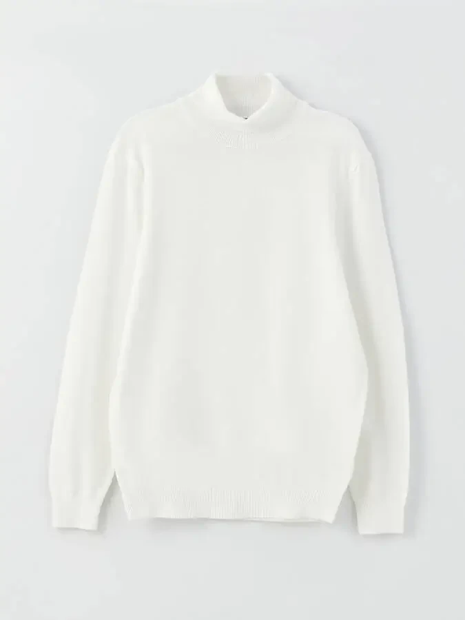 Men's Long Sleeve Fisherman Knit Sweater - 11