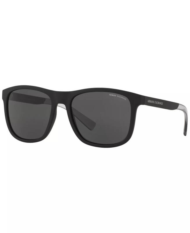 Men's Low Bridge Fit Sunglasses, AX4049SF 57 - 1