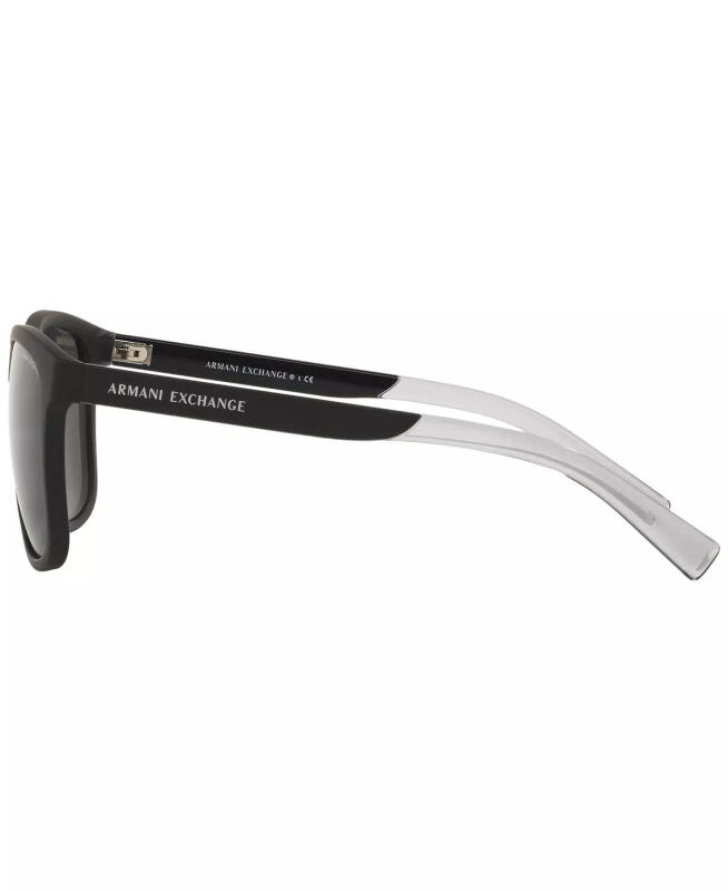 Men's Low Bridge Fit Sunglasses, AX4049SF 57 - 3