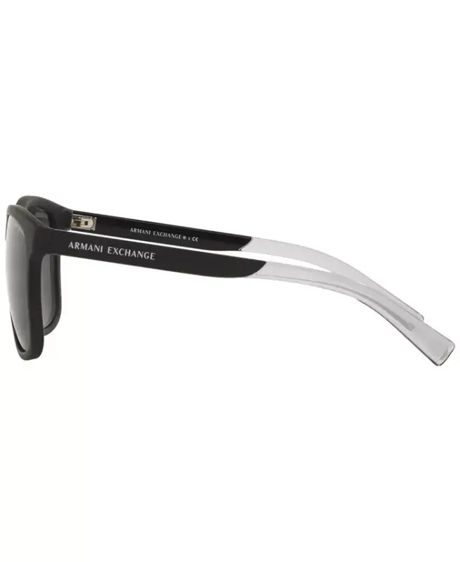 Men's Low Bridge Fit Sunglasses, AX4049SF 57 - 3