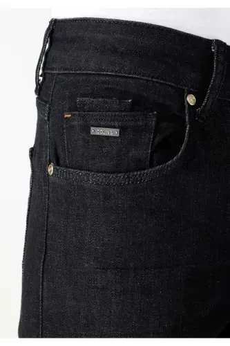 Men's low-rise straight leg jeans. - 5