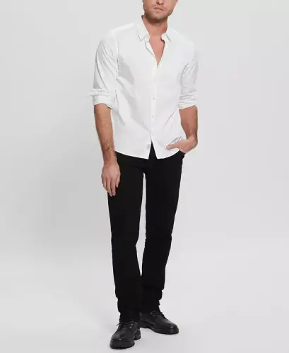 Men's Luxe Stretch Long Sleeves Shirt - 4