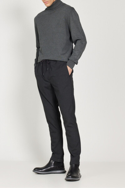 Men's Lycra Comfortable Woven Jogger Pants 