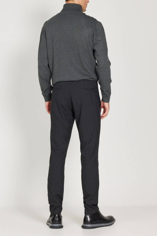 Men's Lycra Comfortable Woven Jogger Pants - 3