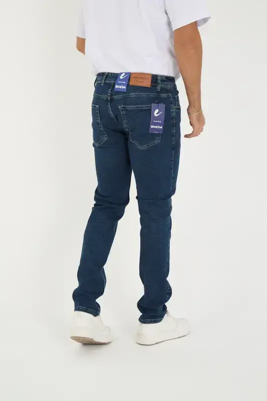 Men's Lycra Denim Regular Fit Jeans-Scratchless Blue - 6