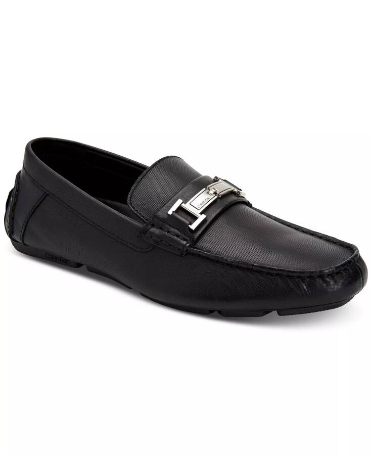 Men's Magnus Casual Slip-on Drivers Black - 1