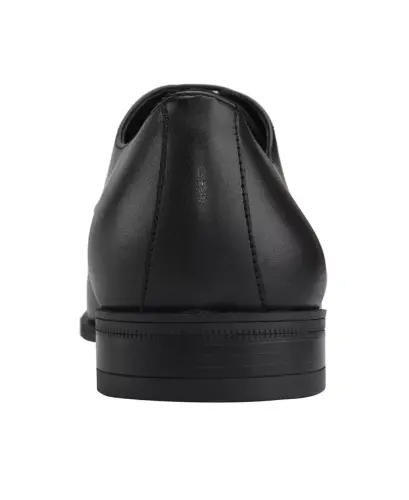 Men's Malley Lace Up Dress Oxford-Black Leather - 3