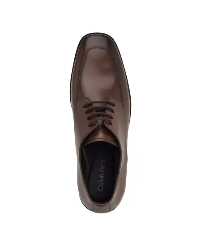 Men's Malley Lace-Up Dress Oxford - Medium Brown Leather - 4