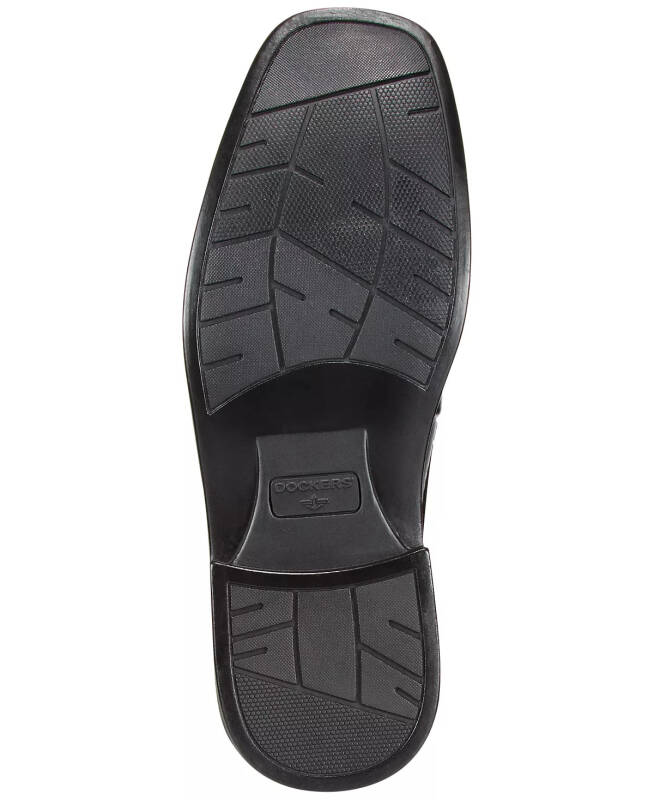 Men's Manvel Faux Leather Oxfords-Black - 3