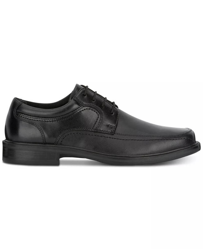 Men's Manvel Faux Leather Oxfords-Black - 4