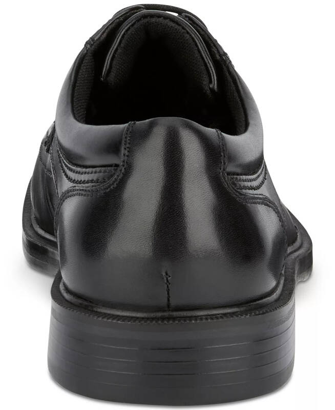 Men's Manvel Faux Leather Oxfords-Black - 7