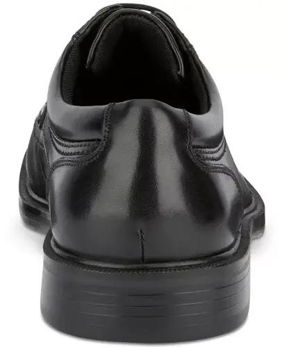 Men's Manvel Faux Leather Oxfords-Black - 7