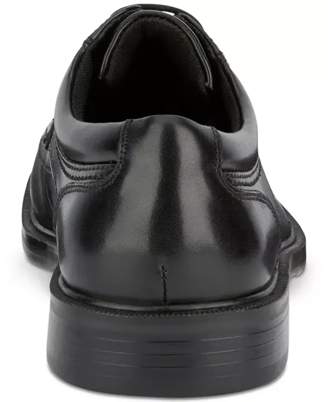 Men's Manvel Faux Leather Oxfords-Black - 7