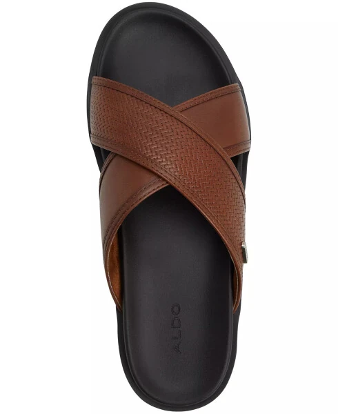 Men's Mario Leather Slip On Sandals - ALDO (1)