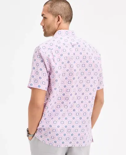 Men's Marks Medallion Shirt, Exclusively at Modazone - CLUB ROOM (1)