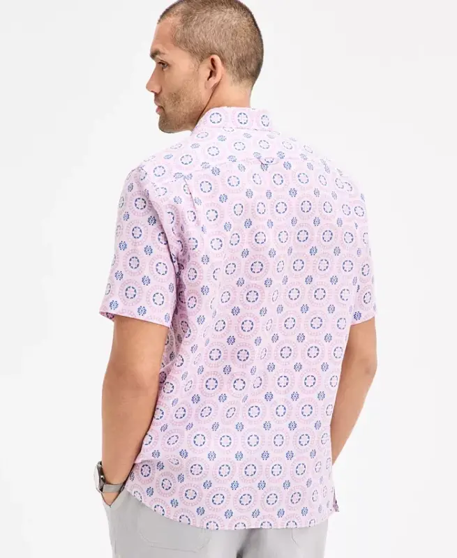 Men's Marks Medallion Shirt, Exclusively at Modazone - 2