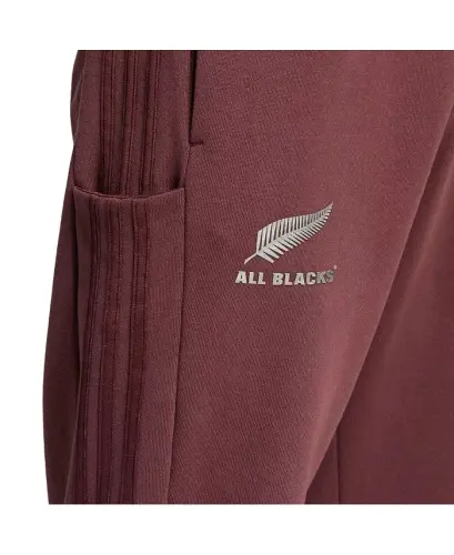 Men's Maroon New Zealand Rugby All Blacks Pants - 3