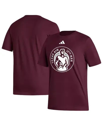 Men's Maroon Texas A&M Aggies Sideline Strategy Fresh T-shirt-Maroon - 1