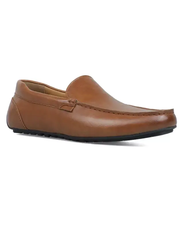 Men's Martinn Driving Loafer, Created for Modazone - Cognac - 1