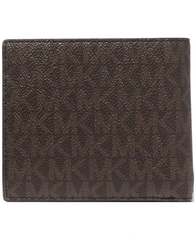 Men's Mason Signature Wallet - Dark Brown - 3