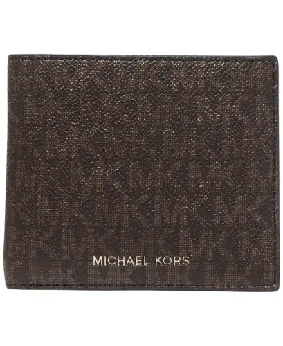 Men's Mason Signature Wallet - Dark Brown 