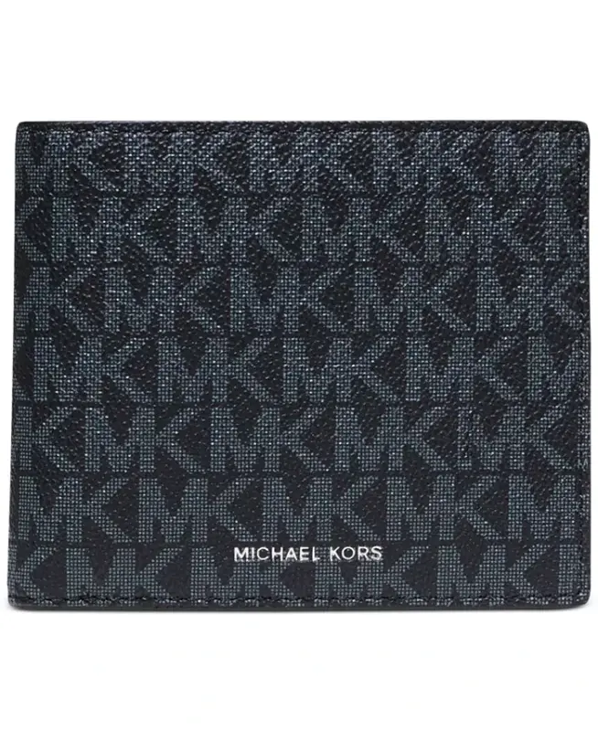 Men's Mason Signature Wallet - Navy - 1
