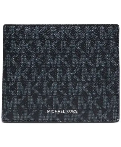 Men's Mason Signature Wallet - Navy 