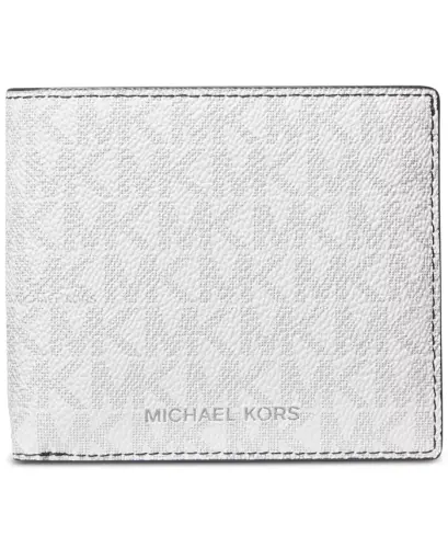 Men's Mason Signature Wallet-White - 1