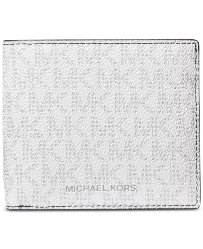 Men's Mason Signature Wallet-White - 1