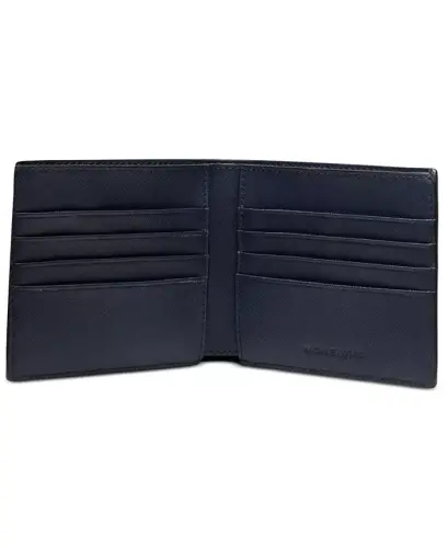 Men's Mason Wallet-Navy - 2