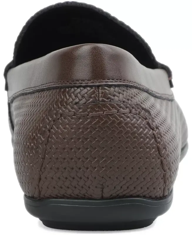 Men's Masonn Slip-On Penny Driving Loafers, Exclusively at Modazone-Classic Brown - 3