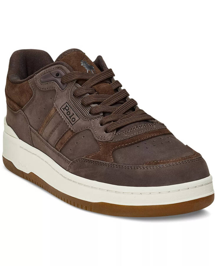 Men's Masters Sport Lace-Up Sneakers DARK BROWN/BLACK - 1