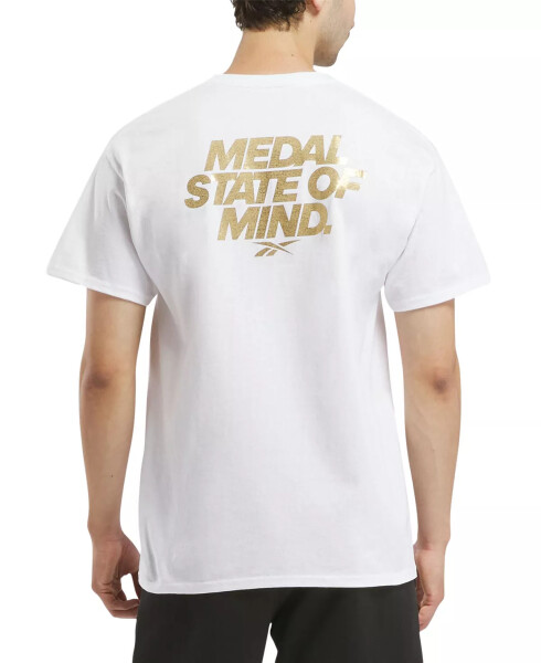 Men's Medal State of Mind Graphic Regular-Fit T-Shirt White - 2