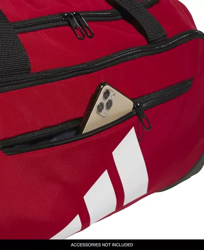 Men's Medium Defender Logo Duffel Bag - Dark Red - 4