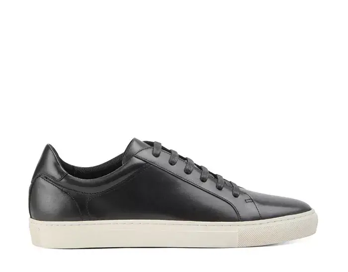 Men's Men s Jay Casual Low Top Fashion Sneaker - Black - 2