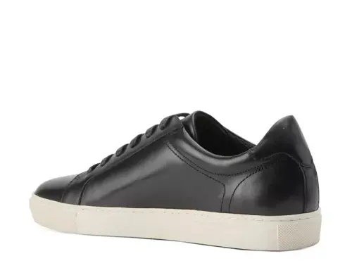 Men's Men s Jay Casual Low Top Fashion Sneaker - Black - 3