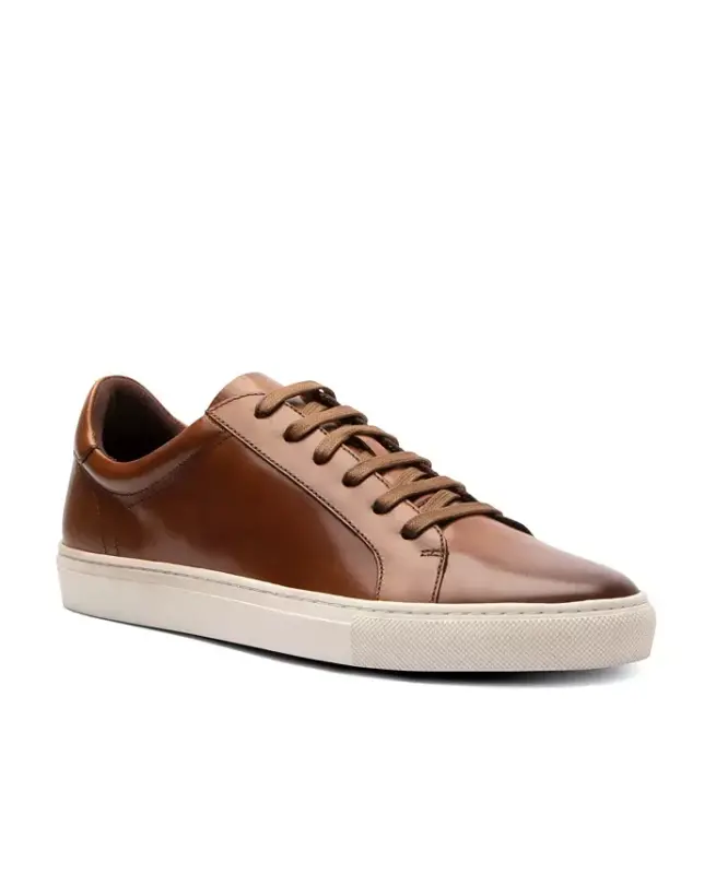Men's Men s Jay Casual Low Top Fashion Sneaker - Cognac - BLAKE MCKAY