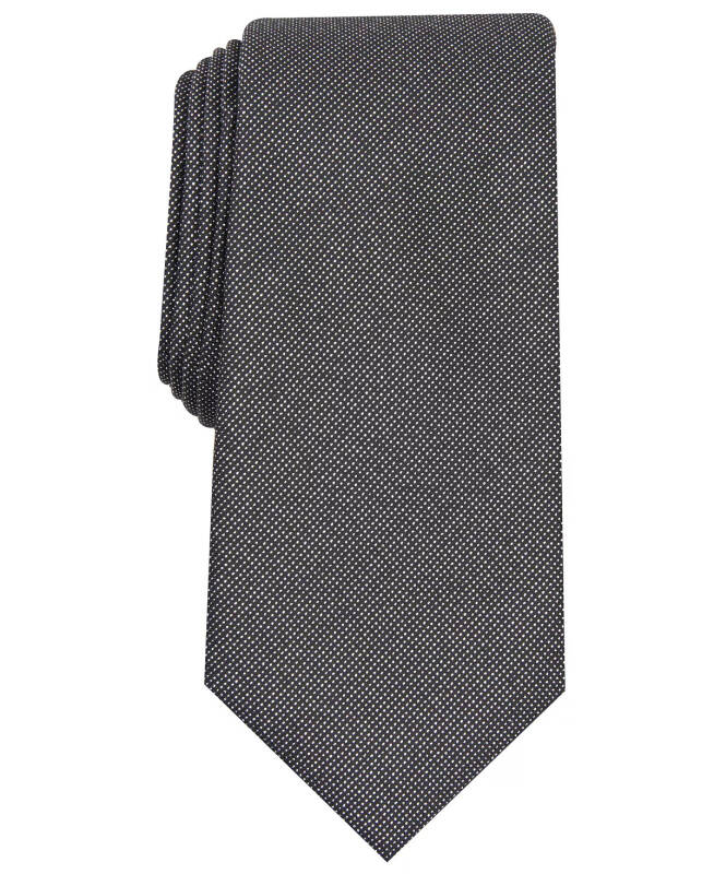 Men's Metallic Texture Slim Tie, Created for Modazone - 1