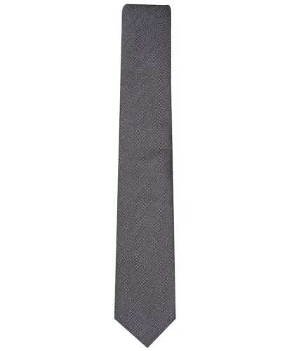 Men's Metallic Texture Slim Tie, Created for Modazone - ALFANI (1)