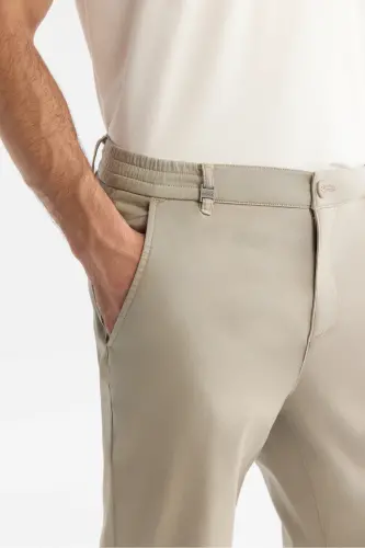 Men's Mink Slim Fit Side Elastic Soft Touch - 4