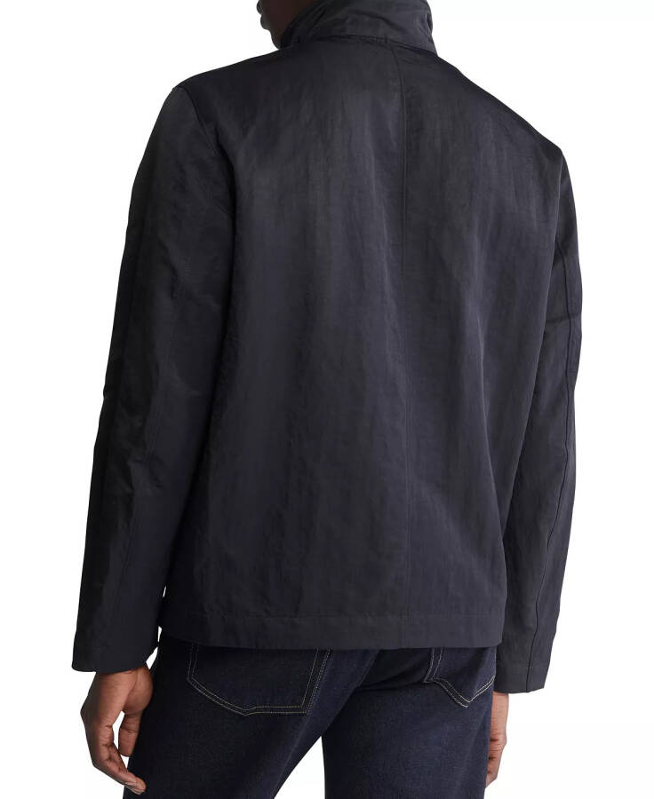 Men's Modern Crinkle Field Jacket Black Beauty - 2