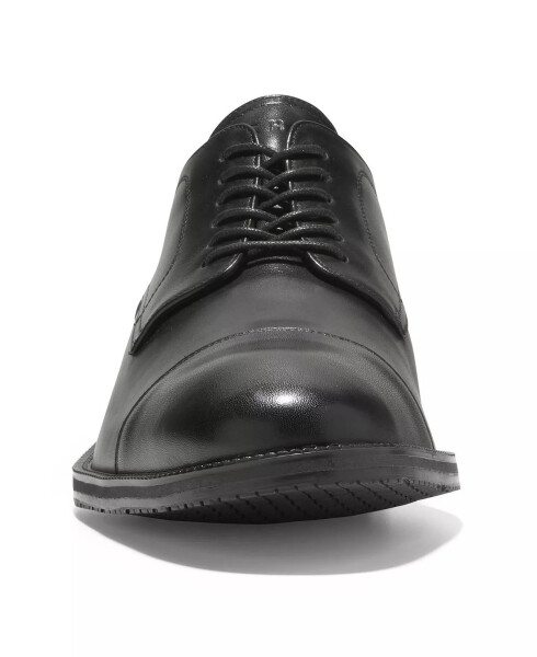 Men's Modern Essentials Cap Oxford Shoes Black - 4