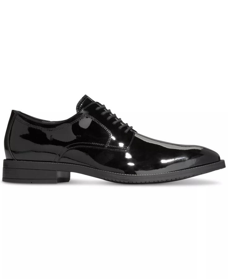 Men's Modern Essentials Plain Toe Oxford Shoes Black Patent - 2