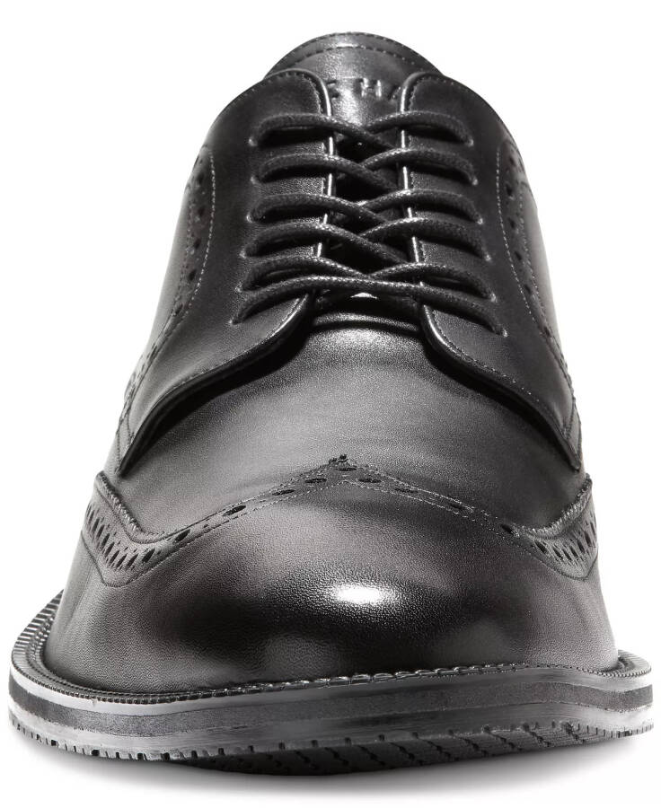 Men's Modern Essentials Wing Oxford Shoes Black Waterproof - 3