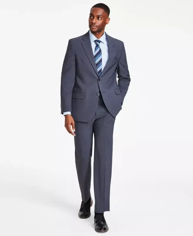 Men's Modern-Fit Bi-Stretch Suit - NAUTICA