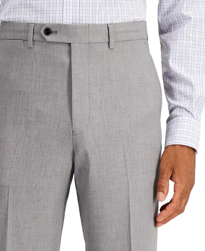 Men's Modern-Fit Bi-Stretch Suit - 7